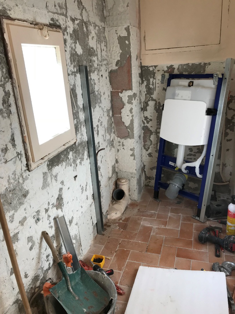 Rénovation de salle d’eau à Toulouse - Avant