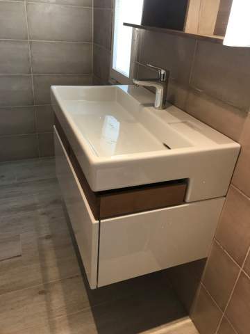 Rénovation de salle d’eau à Toulouse -Après  Rénovation de salle d’eau à Toulouse