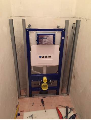 Pose de WC suspendu à Muret DG Plomberie