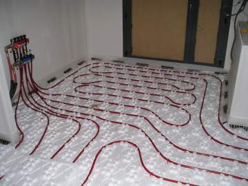 Installation de chauffage au sol par un professionnel à Lherm
