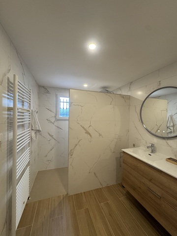 Rénovation complète de salle de bain à Muret